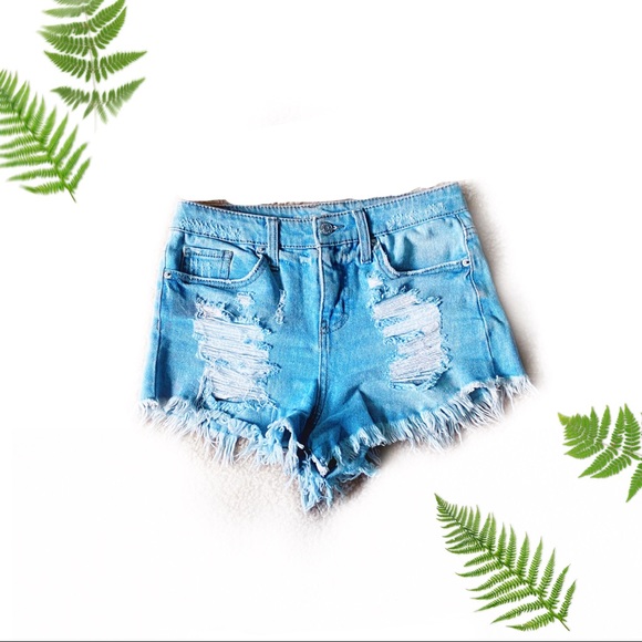 wild fable Pants - HP✨WILD FABLE | Distressed Denim Shorts